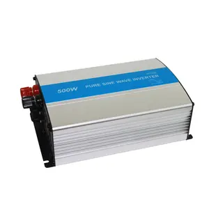 Inverter Daya 500W DC ke AC, inverter IP500-12 seri Ipower gelombang sinus murni 12VDC 220VAC