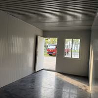 Maison modulaire préfabriquée étanche avec portes et fenêtres pour bureau, habitation ou logement