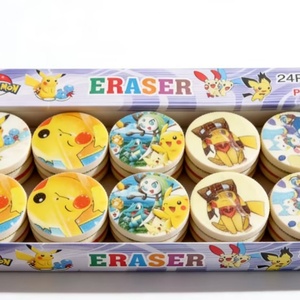 Precio de Fábrica Lindos Borradores Kawaii de 24 Piezas para Compartir con Amigos, Novedosos y Sostenibles, Juguete para Niños - Product Image 6