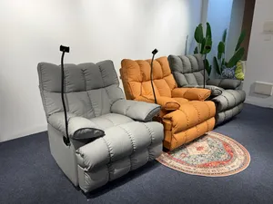 Sillón Individual Multifuncional que se Reclina o se Convierte en Cama, para Sala de Estar o Dormitorio, Silla Mecedora, Sofá Perezoso Tipo Cabina de Primera Clase - Product Image 2