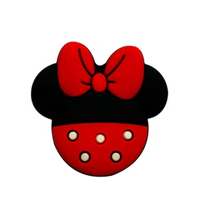Perles en vrac en silicone de qualité alimentaire, motif <span class=keywords><strong>Minnie</strong></span>, pour la fabrication de stylos, de bijoux et de chaînes de sucettes pour bébés - Product Image 6