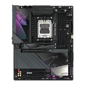 เมนบอร์ดเกมมิ่ง <span class=keywords><strong>Gigabyte</strong></span> X870E AORUS MASTER <span class=keywords><strong>AM5</strong></span> 5gLAN รุ่นใหม่ พร้อมพัดลมระบายความร้อน X870 - Product Image 2