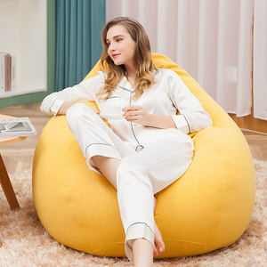 Funda gigante y redonda para sofá cama, cubierta de sofá suave de imitación para sala de estar, <span class=keywords><strong>silla</strong></span> de bebé - Product Image 4