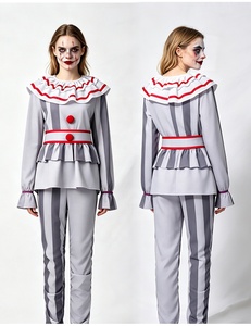 <span class=keywords><strong>Disfraz</strong></span> <span class=keywords><strong>de</strong></span> Payaso Pennywise <span class=keywords><strong>de</strong></span> Halloween <span class=keywords><strong>para</strong></span> <span class=keywords><strong>Mujer</strong></span>, Traje <span class=keywords><strong>de</strong></span> Cosplay <span class=keywords><strong>de</strong></span> Terror con Globo Rojo - Product Image 4