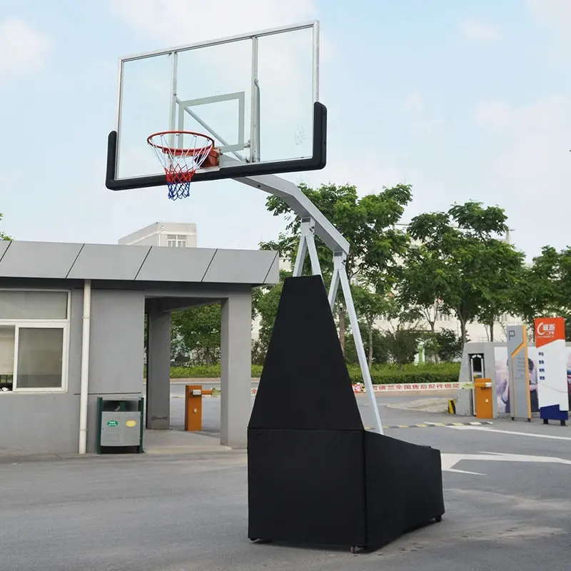 G-2 chuyên nghiệp 3.05m chiều cao kính cường lực rổ tăng cường bóng rổ Hoops