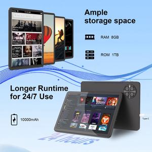 Tableta C idea China de 10,1 pulgadas con Android 15, cuatro núcleos, 8 GB + 1 TB, WIFI, educativa, para adolescentes, con 2 tar - Product Image 4