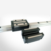 Rail de guidage linéaire carré HGR20 de 150 mm à 4000 mm + chariots de glissement HGH20CA ou HGW20CC pour routeur CNC et gravure