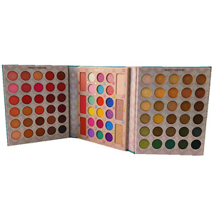 Bán Buôn Hộp Bóng Mắt Các Tông Quà Tặng Bao Bì Hộp Trung Tính Matte Eyeshadow Pallet Multichrome Vegan Make up Eyeshadow - Product Image 6