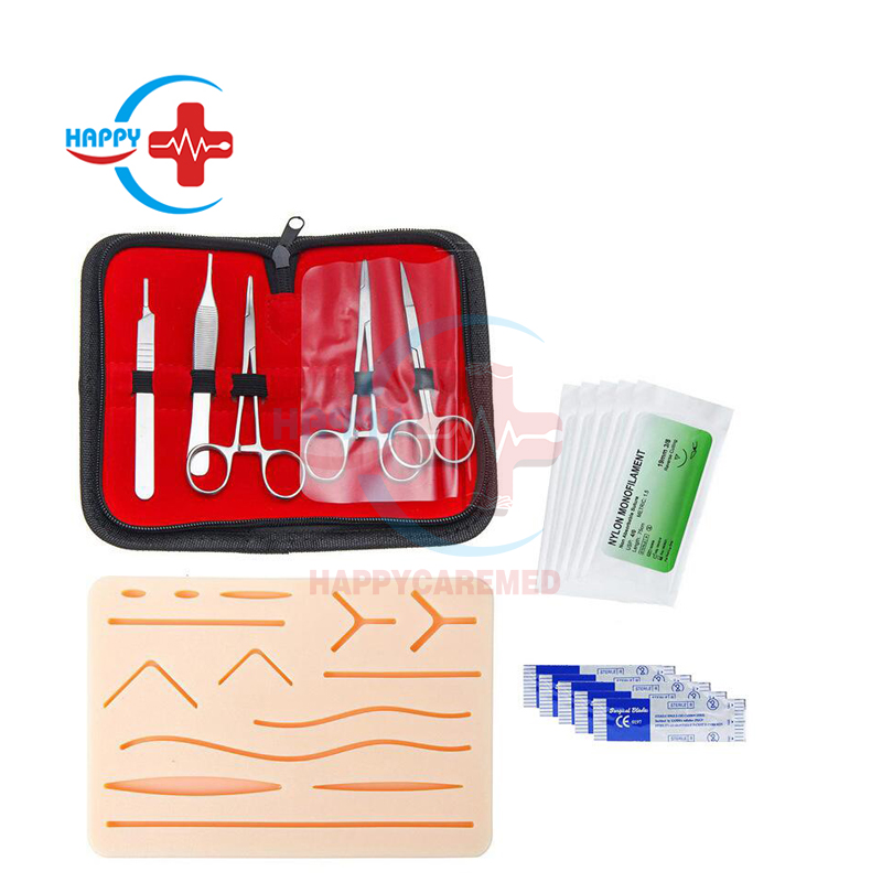 HC-T030A портативный 5 шт. набор кухонных инструментов швейных машин швейные иглы набор упражнений практика наложения швов комплект для студент-медик