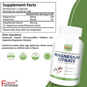 Nuevo Suplemento de Citrato de Magnesio con Potasio para Mejorar la Calidad del Sueño, Función Nerviosa y Soporte Electrolítico - Product Image 2