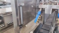 Machine d'étourdissement à trois points pour porc Équipement d'abattage manuel pour abattoir