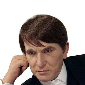 Estatua de resina de tamaño real hecha a mano, figura de cera de silicona para científicos, estatuas de celebridades para patio interior - Product Image 2