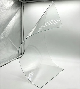 Custom 0.1mm Ultra <b>Thin</b> Flexible UTG Glass 250x250mm  - Product Image 2