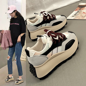 Zapatillas Deportivas de Plataforma Antideslizantes para Mujer, Estilo 2026, Color Blanco, Casuales y Modernas, las Más Vendidas - Product Image 5