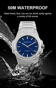 Reloj de Lujo para Hombre de Acero Inoxidable, Diseño Personalizado, con Logotipo Personalizado, Orologio Uomo, Reloj Hombre, OEM, ODM, Uhren - Product Image 3