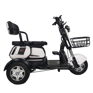 Tricycle électrique 48V 350W/500W Tricycle électrique 3 roues <span class=keywords><strong>vélo</strong></span> <span class=keywords><strong>Cargo</strong></span> pour adulte LED en acier <span class=keywords><strong>léger</strong></span> écran LCD 20ah - Product Image 2