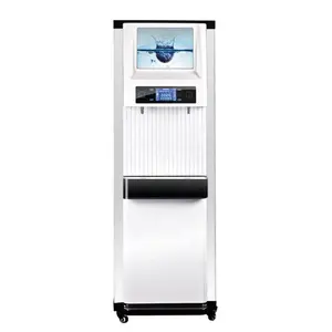 400G Commerciële Waterzuiveraar Vrije Staande Stap Verwarming Warm En Koud Omgekeerde Osmose Water Dispenser Lcd-Display