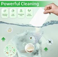 Le détergent de blanchisserie biodégradable qui respecte l'environnement personnalisable dépouille la conception solide de feuille en gros l'usine stockée des caractéristiques
