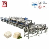 Machine automatique de fabrication de tofu dur, conception sans moulage en boîte et sans filtration par tissu