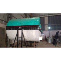 Machine de rotomoulage pour réservoirs d'eau en plastique robuste et durable, équipement de moulage par rotation de qualité, semi-automatique 380V 3000kg