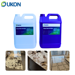 Colle époxy transparente à deux composants pour fleurs artificielles, travail du bois et construction - Marque <span class=keywords><strong>UKON</strong></span> - Product Image 3