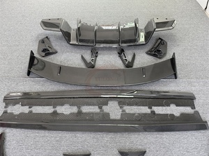 Nouveau kit carrosserie <span class=keywords><strong>Audi</strong></span> R8 haute performance en fibre de carbone : lèvre avant, canards de pare-chocs avant, jupes latérales, diffuseur arrière, aileron arrière - Product Image 5