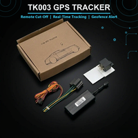 Mini traceur GPS 2G étanche pour voiture, protocole Tk003, montage sur tableau de bord, suivi PC, coupure moteur, détection ACC pour la gestion de flotte