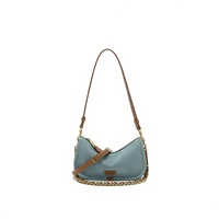 Sac à bandoulière de luxe en PU pour femme avec fermeture éclair, idéal pour les voyages quotidiens et une utilisation polyvalente – Grande Vente