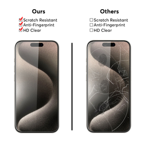 Dễ Dàng Cài Đặt 9H Tempered Glass Bảo Vệ Màn Hình Với <span class=keywords><strong>3M</strong></span> Keo Applicator Đối Với iPhone 16 Pro Bảo Vệ Màn Hình - Product Image 4