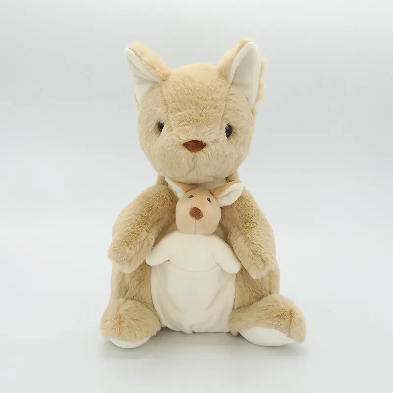 OEM ODM 귀여운 디자인 홈 데코 캥거루 박제 동물 장난감 봉제 동물 베스트 셀러 전체 판매 귀여운 디자인 사용자 정의