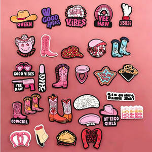 2025 신발 매력 귀여운 소 새로운 도착 유제품 소 pvc 신발 장식 소 소녀 신발 부분 S & 액세서리 매력 - Product Image 1