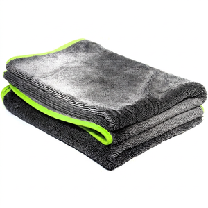 Professional Microfiber Twisted Loop <b>Car</b> Drying Towel 600-1200GSM Ultra Absorbent Lint-Free Paint Safe Detailing - Product Image 1
