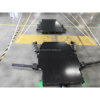 Robot AGV CE entièrement électrique robuste pour le déplacement de véhicules, avec navigation laser SLAM, commande à distance et application, pour le levage, le transfert et le stationnement de voitures