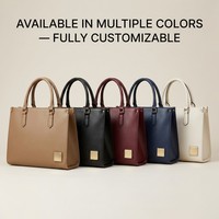Layanan Pengembangan Tas Tote Kulit PU dengan Logo Kustom - Paket Sampel ODM/OEM dengan Mockup Digital 24 Jam