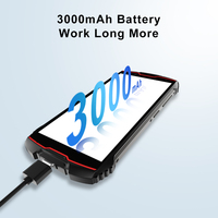 Cubot KingKong MINI2 جوّال المهامّ الوعرة للماء 4 "QHD + شاشة 4 جرام LTE المزدوج سيم Face ID الروبوت 10 3GB + 32GB 13MP كاميرا هاتف مصغر