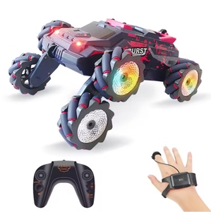 Mới <span class=keywords><strong>2.4</strong></span> <span class=keywords><strong>GHz</strong></span> sáu bánh điều khiển từ xa RC trôi xe Swing ARM diễn viên đóng Thế cử chỉ cảm biến chuyển tính năng kim loại 1080P FHD máy ảnh - Product Image 1