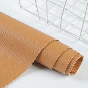 Brand designs Cross grain 1.0mm eco friendly ecopelle pelle pelle poliuretano <span class=keywords><strong>per</strong></span> borse da donna borse o scarpe che fanno - Product Image 2