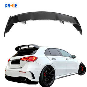 Aileron de Coffre Arrière CNGE Design, <span class=keywords><strong>Becquet</strong></span> de Toit pour <span class=keywords><strong>Mercedes</strong></span> Benz Classe A W177 A180 A200 <span class=keywords><strong>A45</strong></span> <span class=keywords><strong>AMG</strong></span> 2019-2025, ABS Noir Brillant - Product Image 1