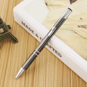 Stylo bille en métal multi-tons pratique, logo imprimé personnalisé, écriture fluide, pour le personnel de bureau, cadeaux d'affaires en gros - Product Image 2