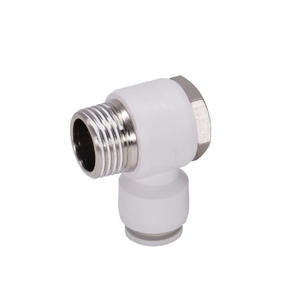 Raccord rapide pneumatique pour cylindre PH4-M5 6-02 8-01, coude fileté, raccord rapide hexagonal externe pour tuyau d'air - Product Image 4