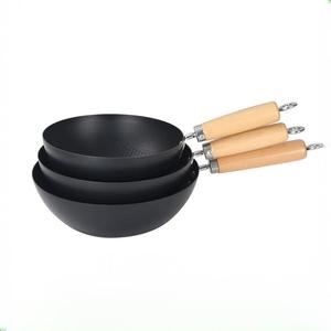 Mini Wok Antiadherente de <span class=keywords><strong>la</strong></span> Mejor Calidad <span class=keywords><strong>para</strong></span> el Hogar, Sartén Individual de Fondo Plano sin Recubrimiento, Sartén Pequeña <span class=keywords><strong>para</strong></span> Cocinar, Venta al por Mayor - Product Image 2