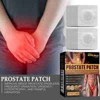 Soins personnels pour hommes Autocollants à base de plantes pour la prostate Patch anti-douleur Traitement pour mictions fréquentes Soins d'urgence pour la prostate