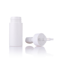 Flacon pompe en mousse PP personnalisé de 100 ml avec brosse faciale en silicone et impression sérigraphique pour shampoing et savon liquide