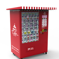 Distributeur automatique de gâteaux à écran tactile, affichage 22 pouces, fonction SDK, options de paiement multiples, surveillance à distance pour centres commerciaux