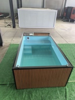 Piscine hors sol modulaire préfabriquée de luxe personnalisée pour jardin