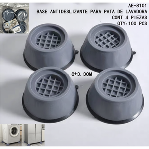 CASAMAX WL AE-8101 Piedini per Lavatrice, Stabilizzatori Antiscivolo Durevoli, Eleganti e Stilosi per Elettrodomestici - Product Image 2