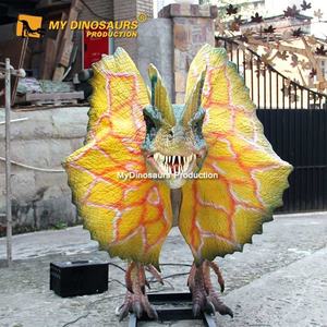Benim <span class=keywords><strong>Dino</strong></span> L023 Jurassic Park Fierce Animatronic dinozor modeli Dilophosaurus - Product Image 3