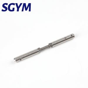 Drahtseil Kreuz clip 2/3/4/5/6/8/10mm Gewinde bolzen Spannung Hands ch raube Klemme Ende Anschluss klemme mit Sechs kant Maden schraube Schrauben - Product Image 2