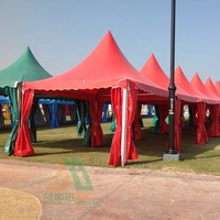 Carpa árabe exterior de 10x10, carpa pagoda económica, toldo para bodas y eventos, carpa gazebo exterior en venta