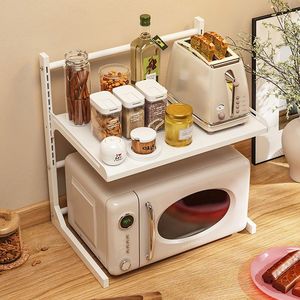 <span class=keywords><strong>Support</strong></span> de rangement rétractable en acier pour cuisine et salle de bain <span class=keywords><strong>support</strong></span> mural pour four de comptoir et micro-ondes cuiseur <span class=keywords><strong>à</strong></span> riz pot porte-épices - Product Image 5
